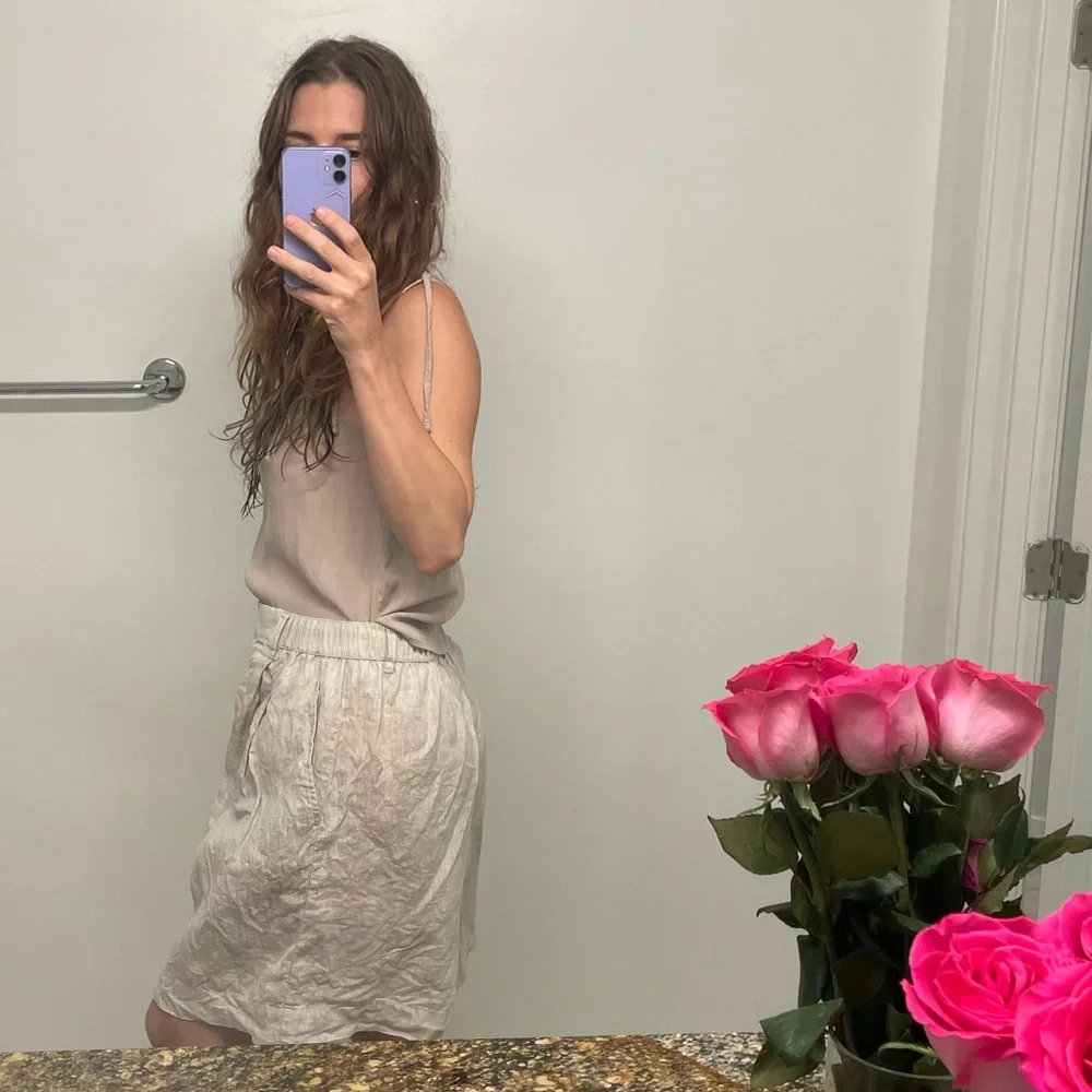 linen shorts - Picture 2 of 6